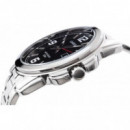 CASIO MTP-1314PD-1A Reloj Analógico para Hombre - Esfera Negra, Acero Inoxidable, Calendario y Wr 50M