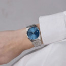 CASIO MTP-B145D-2A2V Reloj Analógico para Hombre - Esfera Azul Petróleo, Acero Inoxidable, Diseño Retro y Wr 50M