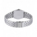 CASIO MTP-B145D-2A2V Reloj Analógico para Hombre - Esfera Azul Petróleo, Acero Inoxidable, Diseño Retro y Wr 50M