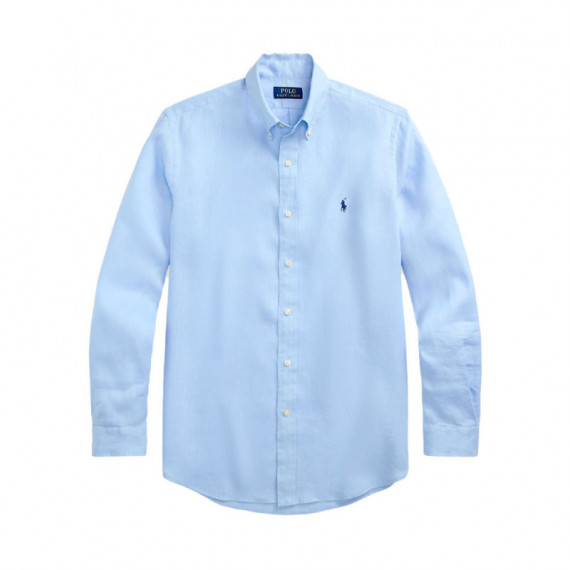 Camisa Custom Fit Linen  RALPH LAUREN