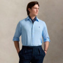 Camisa Custom Fit Linen  RALPH LAUREN