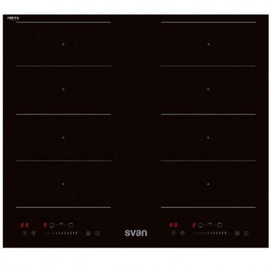 SVAN SVI623FZ Placa Inducción 60CM 4F