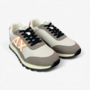 Sneaker R.cash+off Wht+or.fl XV942  ARMANI EXCHANGE