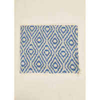 Pañuelos y Bufandas Fular XANTIK Blue Diamonds