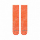 Calcetines STANCE Icon Dyed Crew Coral