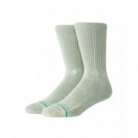 Calcetines STANCE Icon Dyed Crew Sea Green