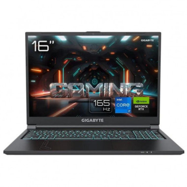 Portatil Gaming GIGABYTE G6 I7 13700H/16GB/SSD512GB/RTX4060/16" Fhd/freedos