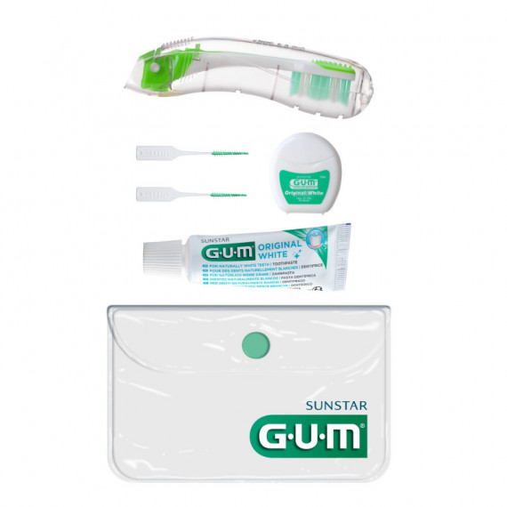 GUM Kit de Viaje Ortodoncia Fija