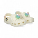 Zueco Unicornio Hielo  CROCS