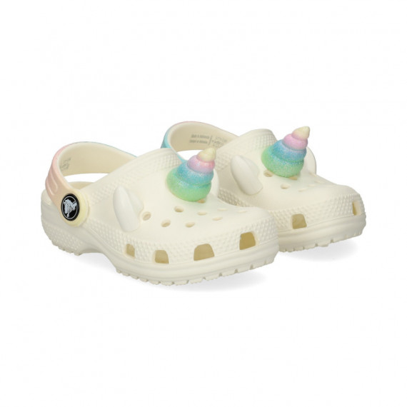 Zueco Unicornio Hielo  CROCS