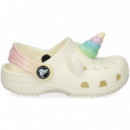 Zueco Unicornio Hielo  CROCS