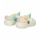 Zueco Unicornio Hielo  CROCS