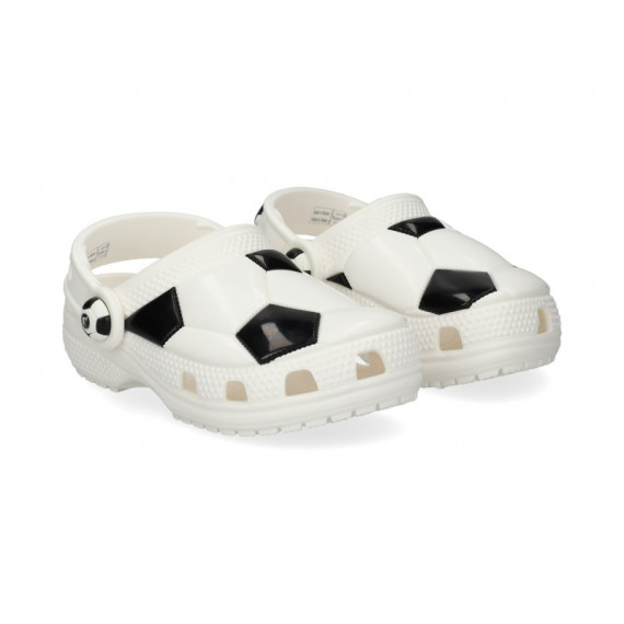 Zueco Balon Negro+blanco  CROCS