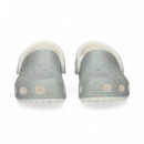 Zueco Glitter Blanco  CROCS