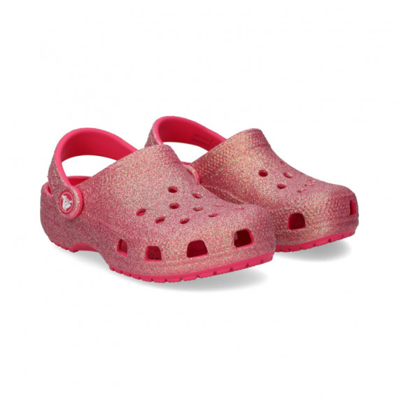 Zueco Glitter Rojo  CROCS