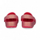 Zueco Glitter Rojo  CROCS