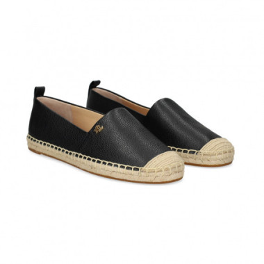 Alpargata Piel Negro  LAUREN RALPH LAUREN