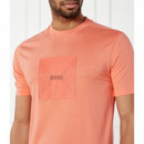 Camisetas Manga Corta Camiseta BOSS Tee Logo Rib para Hombre