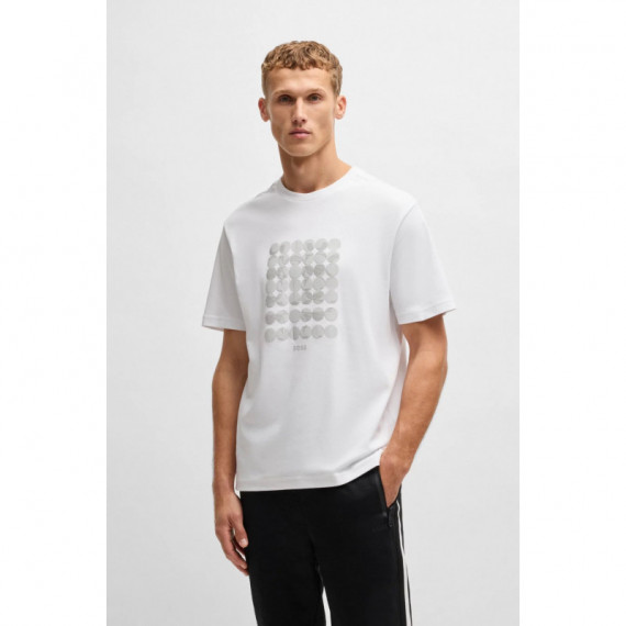 Camisetas Manga Corta Tee Print Stripped C  BOSS