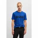 Camisetas Manga Corta Tee Tape Logo  BOSS
