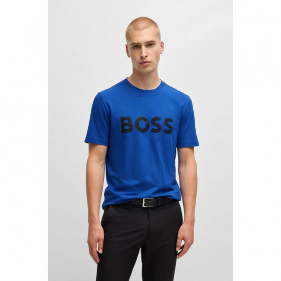 Camisetas Manga Corta Tee Tape Logo  BOSS
