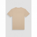 Camiseta ANTONY MORATO Rubber Logo Beige