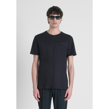 Camiseta ANTONY MORATO Rubber Logo Negra