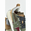 Sneaker Kaotiko Vancouver multicolor Khaki PB