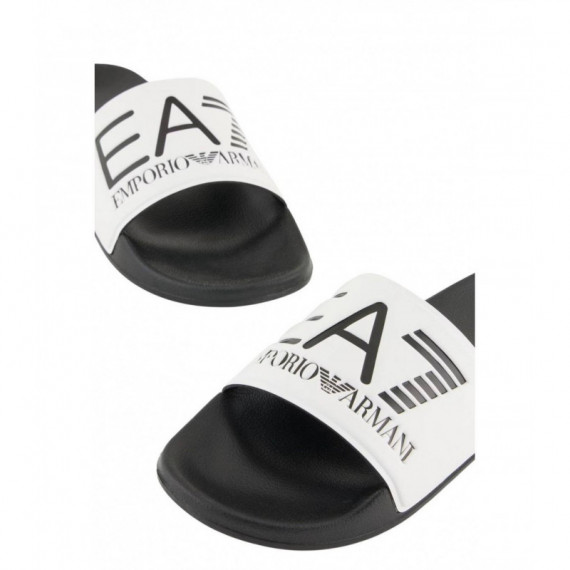 Chanclas White+black+black AF15118  EA7 EMPORIO ARMANI 7