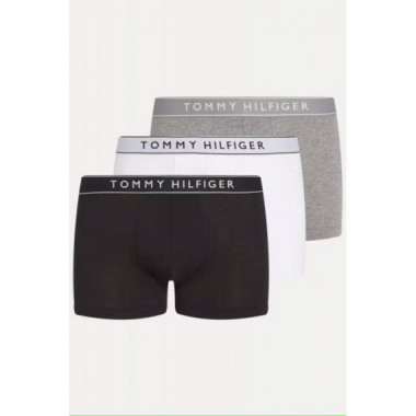 3P Trunk Dtm Mid Hthr/ Blck/ Th Wht  TOMMY HILFIGER