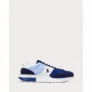 Low Top Lace Navy/royal/white  RALPH LAUREN