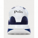 Low Top Lace Navy/royal/white  RALPH LAUREN