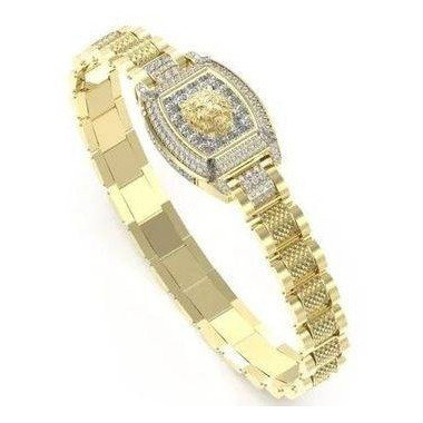 Pulsera Lion King  Oro  GUESS