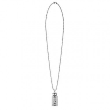 Collar Rebel Rebel  Plata  GUESS