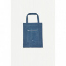 Bolsos Bolso Shopper SAMSØE SAMSØE Saluca Blue Denim