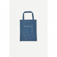 Bolsos Bolso Shopper SAMSØE SAMSØE Saluca Blue Denim