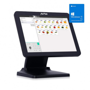 Tpv AVPOS K5000 Aluminio Flex 15" I5 10TH/8GB/128GB/WIFI/MULTIMEDIA/W11P 3Y