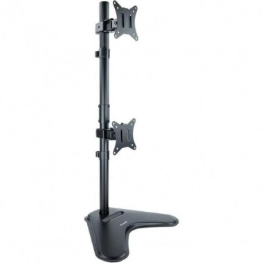 Soporte de Sobremesa Monitor TOOQ 17"-32" 9KG 2 Brazos Vertical Gira/incli