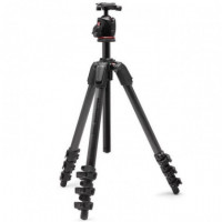 MANFROTTO Tripode 055 4 Secciones Carbono Rot. Bola As