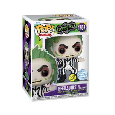 FUNKO Pop Beetlejuice Beetlejuice On Tombstone Glows In The Dark 1757