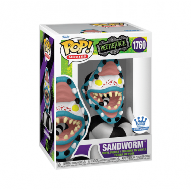 FUNKO Pop Beetlejuice Sandworm Exlusive 1760