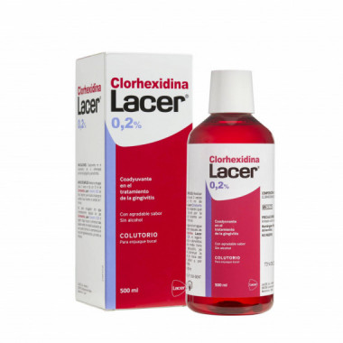 LACER CLORHEXIDINA COLUTORIO 500 ML