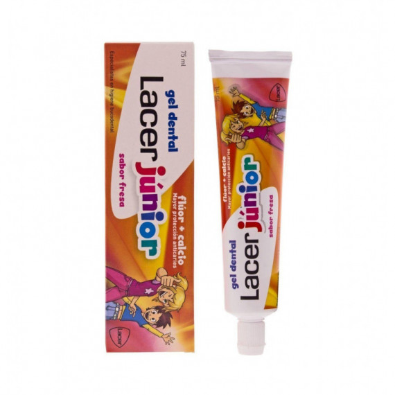 LACER Gel Dental Infantil Fresa 75ML