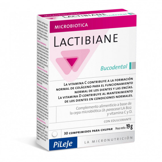 Lactibiane Bucodental 30 Comprimidos para Chupar  PILEJE S.L.U.