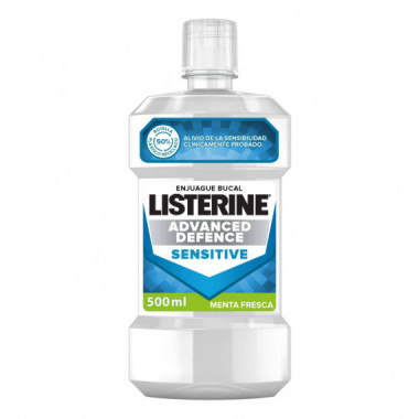 LISTERINE ADVANCED DEFENCE SENSITIVE 500 ML