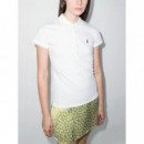 Polos Julie Polo-slim-short Sleeve Rosa  POLO RALPH LAUREN