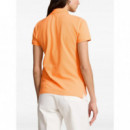 Polos Julie Polo-slim-short Sleeve Rosa  POLO RALPH LAUREN