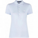 Polos Julie Polo-slim-short Sleeve Rosa  POLO RALPH LAUREN