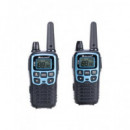 MIDLAND Pareja Wakies PMR446 XT60 10KM/93 Canales Azul/negro