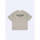 Camiseta CVLTURE Aharan And Beige